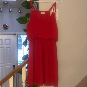 Tobi Red Dress